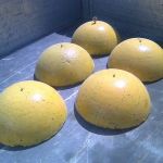 Бетонная полусфера Бетонная полусфера 400х300