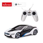 Радиоуправляемая машина Rastar BMW I8 масштаб 1:24, цвет: белый - 48400W